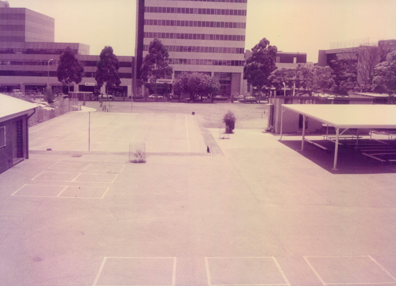 Playground - after completion of new buildings and refurbishment.